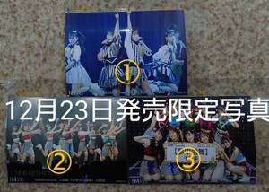 2023.10.27 NMB48 TeamN 「夢中雷舞」公演 千秋楽 ライブ写真①+②+③(Lサイズ) 小嶋花梨・渋谷凪咲・和田海佑 12月23日劇場限定発売商品.