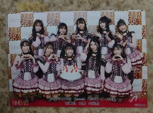 2024.4.3 NMB48 TeamM「Mのサイン」公演 芳賀礼 生誕祭 集合(2Lサイズ) 池帆乃香・隅野和奏・原かれん・山本望叶・和田海佑・西由真