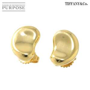 ティファニー TIFFANY&Co. ビーン ピアス K18 YG イエローゴールド 750 Bean Earrings Pierced 90232696