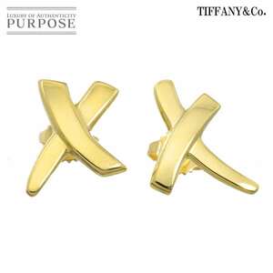 ティファニー TIFFANY&Co. キス ピアス K18 YG イエローゴールド 750 Kiss Earrings Pierced 90232551