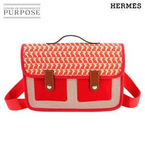 未使用 展示品 エルメス HERMES アニモー ピクセル バックパック トワルアッシュ バレニア コライユ シルバー 金具 Animaux Pixel 90235915