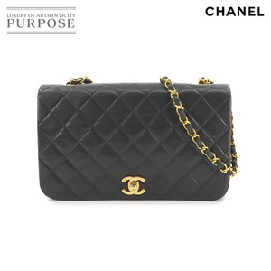 シャネル CHANEL マトラッセ チェーン ショルダー バッグ レザー ブラック ヴィンテージ ゴールド 金具 ココマーク 90233201