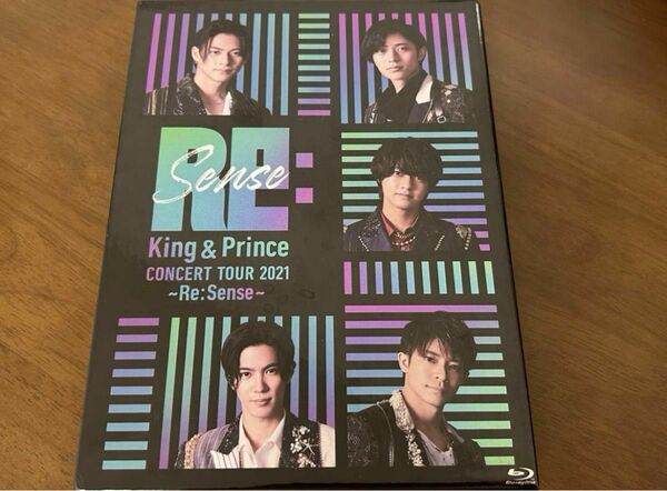 King & Prince/CONCERT TOUR 2021～Re:Sense～〈2枚組〉」初回限定盤　Blu-ray