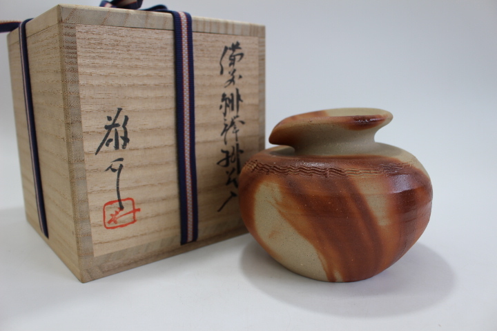 Yahoo!オークション -「備前焼 藤原啓」(花器、壷) (備前)の落札 Yahoo!オークション -「備前焼 藤原啓」(花器、壷) (備前)の落札
