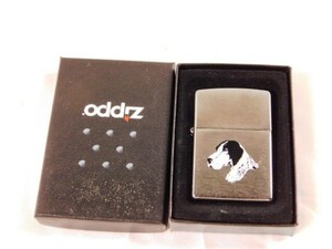 A895★Zippo/犬/シルバー色系/MADE IN USA/ライター/オイルライター/ジッポー★送料一律185円