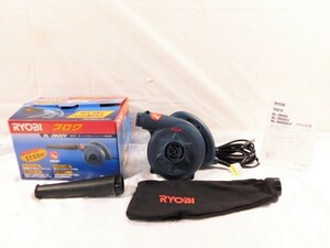 A874★美品/RYOBI/ブロワ/BL-3500V/変則機能付/ノズル.ダストバック付/取扱説明書付/清掃/お手入れ/部屋用/リョービ★送料730円〜