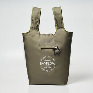 1 155 BAYFLOW compact . tatami ..!KHAKI light weight keep cool bag postage 250 jpy 