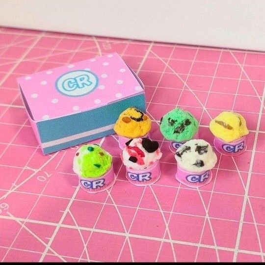 ミニチュア アイスクリーム