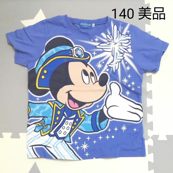 【美品】ディズニーシー ミッキー Tシャツ 半袖 140 ディズニーリゾート