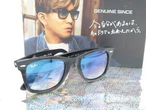  new goods RayBan sunglasses RB2140F-901/3F-52 ② special case attaching clear glatiento blue regular goods Asian Fit 