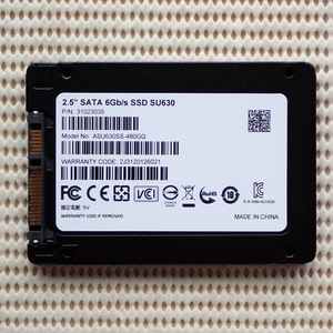 ADATA SU630 480GB SSD (SATA / 2.5 -inch ) operation verification ending 