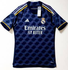 ◯最新作 ２０２４年 美品 新品タグ付き 正規品 レアルマドリード REAL MADRID M オフィシャル 公式ユニフォーム adidas製品 ※未使用 美品