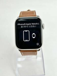 [ трава ]*1 иен старт * Apple Watch Apple часы Serise 4 44mm GPS ALUMINUM & CERAMIC CASE модель работа товар первый период . завершено ML049