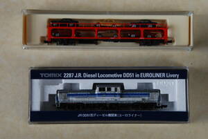 TOMIX DD51 euro liner (2287), KATOk5000( passenger vehicle 6 pcs attaching ) 818-2 [2 both set ]