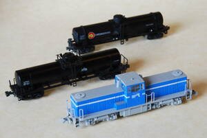KATO capital industry . sea railroad KD55-11 type,taki3000×2 both (1 both with defect ) [4 both set ]