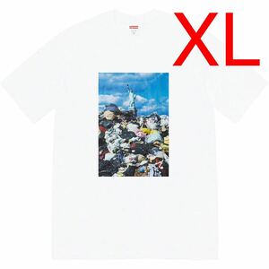 【XL】22AW Supreme Trash Tee Tシャツ ホワイト ボックスロゴ 