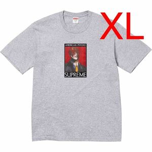 【XL】23AW Supreme American Psycho Tee Tシャツ Heather Grey