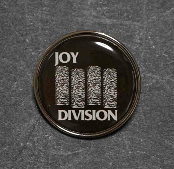 《黒円JDアート音楽》新品『JOY DIVISION ジョイ・ディヴィジョン』■イギリス ロックバンド■アートピンバッジ バッチ《激渋》Music 音楽