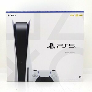 ★中古★PlayStation5 本体 CFI-1000A01 ディスクドライブ搭載モデル (PS5/プレステ5/1円～)★【GM637】