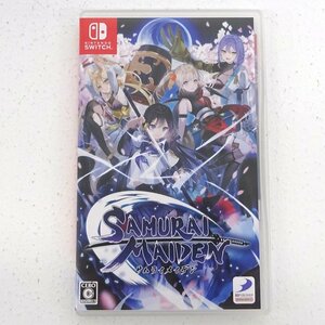 ★中古★Nintendo Switch ニンテンドースイッチ ソフト SAMURAI MAIDEN -サムライメイデン-（任天堂/1円～)★【GM646】