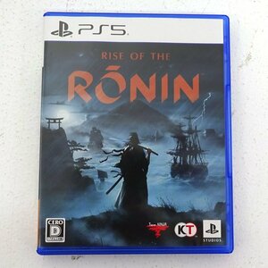 ★中古★【タバコ臭有】PS5ソフト Rise of the Ronin（ライズ・オブ・ローニン/プレステ/プレステ5/1円～)★【GM619】