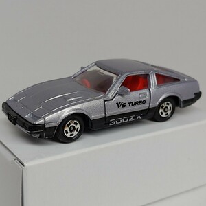 No.15-4-10 export for special order Tomica Nissan Fairlady Z 300ZX 1/61 made in Japan loose that time thing silver black printing V6turbo