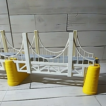 プラレール「白い 吊り橋」つり橋 _画像3