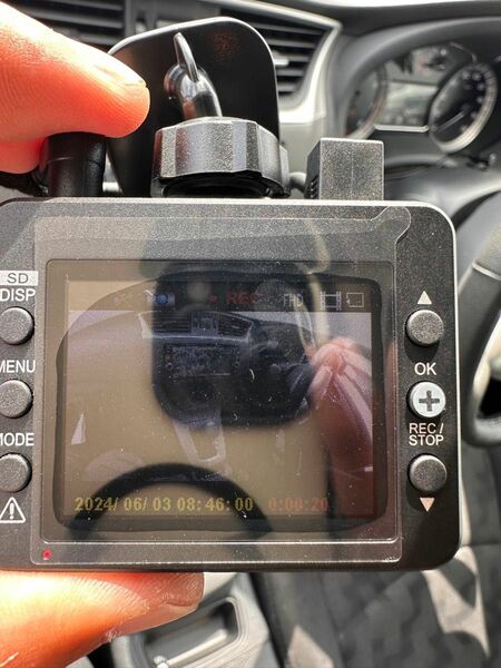 YUPITERU ユピテル DRY-TW7550 前後 2カメラ ドラレコ ドライブレコーダー SDカード付 ②