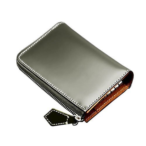 【物価高応援タイムセール】【送料込み】【期間限定】【新品】【税込み】馬革☆バッファロー革☆カード収納☆L字ファスナーキーケース 緑