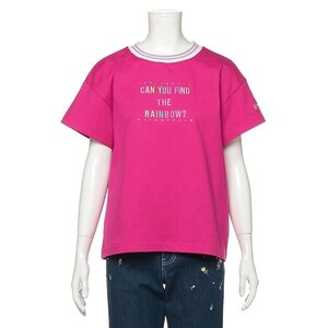 閉店　処分！！2019夏新作　メゾピアノ　mezzo piano junior カラフルロゴTシャツ　150　1枚のみ　女の子用洋服　子供服　★送無あり　★