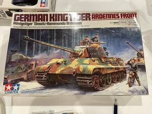 20240525(4)　タミヤ　TAMIYA　プラモデル　ドイツ軍戦車キングタイガー「GERMAN KING TIGER」