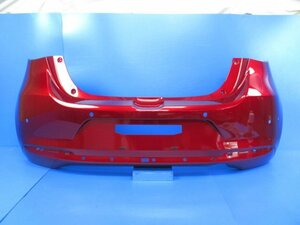 中古良品 MAZDA2 Mazda2 DJLFS DJLAS DJ5AS DJ5FS Genuine リアBumper D43N-50221 ソウルレッドクリスタルメタリック 46V (M096099)