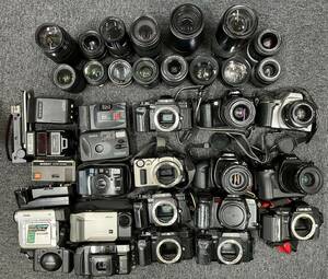 TKKK　カメラ　カメラレンズ　まとめ　Canon　MINOLTA　CASIO　OLYMPUS　他　ジャンク