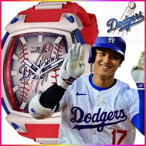【定価23万】大谷翔平所属LAドジャース MLB公式ライセンス腕時計 INVICTA メンズ 日本未発売 新品未使用 迫力ある存在感 インビクタ