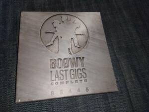 BOOWY　LAST GIGS☆COMPLETE　2CD
