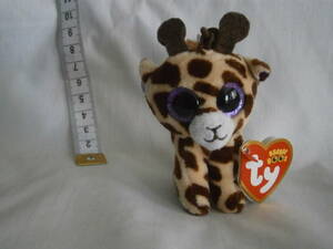  large eyes . lovely! Ty. rin. soft toy Safari key holder ( key chain )