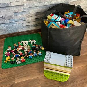 LEGO レゴ 大量　パーツ デュプロ　ミッキー　ミニー　グーフィー　プルート　警官　泥棒　レゴブロック　ブロック おもちゃ　知育玩具