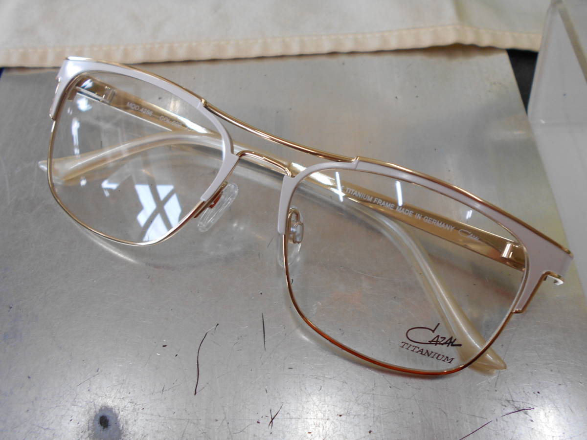 CAZAL カザール ウェリントン チタン眼鏡フレーム4256-002 お洒落