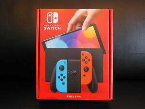 未使用 Nintendo Switch 有機ELモデル ネオンブルー ネオンレッド ニンテンドースイッチ 2024年3月購入 送料無料