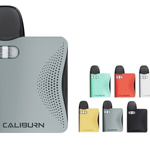 新品 Uwell Caliburn AK3 Pod グレー カリバーン ユーウェル 電子タバコ Vape ポッド 小型 携帯