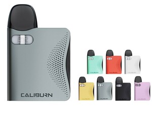 新品 Uwell Caliburn AK3 Pod グレー カリバーン ユーウェル 電子タバコ Vape ポッド 小型 携帯