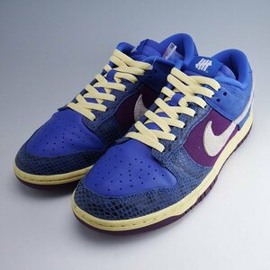 UNDEFEATED × DUNK LOW "5 ON IT" DH6508-400 （シグナルブルー/ナイトパープル/バター/ホワイト）