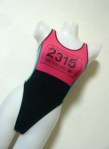 43**DANSKIN* firmly high leg * colorful Leotard *9 number size * can girl * race queen *