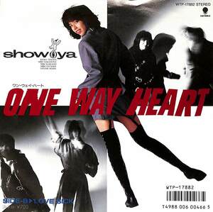 C00187762/EP/SHOW-YA「One Way Heart / Love Sick(1986年：WTP-17882)」