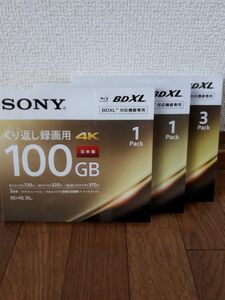 SONY録画用ブルーレイディスク100GB 　5枚