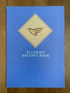 NISSAN BLUE BIRD HISTORY BOOK 1991年 日産 ブルーバード ヒストリーブック 平成レトロ 13ページ ★10円スタート★