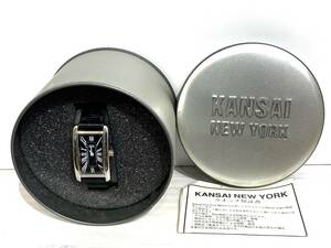 KANSAI NEW YORK 山本寛斎 レディース 腕時計 電池交換済 稼働品