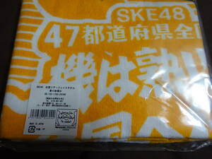 SKE48 全国ツアー～機は熟した。全国へ行こう！～ フェイスタオル 香川県Ver.　新品（管理：634）（6月18日）