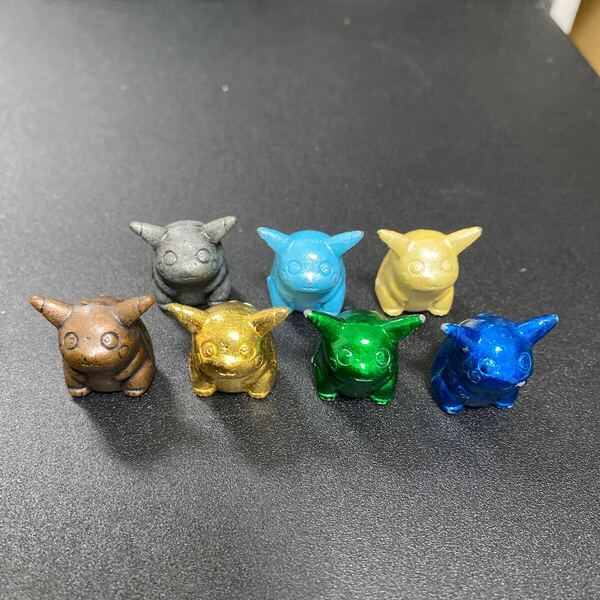N3,5 ピカチュウ メタルコレクション ポケットモンスター ポケモン pokemon フィギュア 人形 鉄 合金 セット まとめ売り