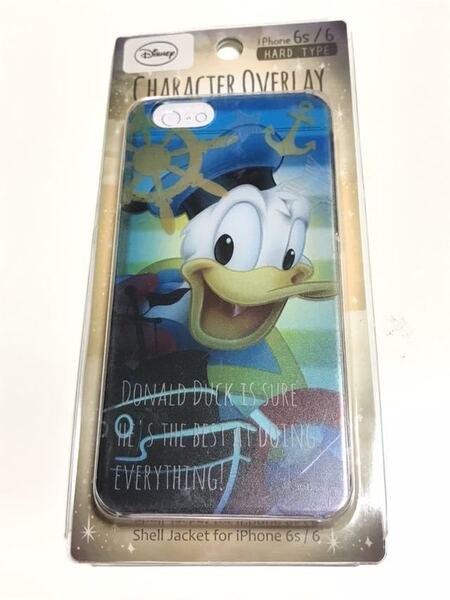 匿名送料込み iPhone6 iPhone6s用 カバー ディズニーDisneyドナルドダック ハード ケース 新品 Apple アイフォーン6s アイホン6s/R9